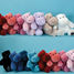 Hip Chic peluche hipopótamo azul 40 cm HO3108 Histoire d'Ours 4