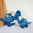 Hello le Dino peluche 40 cm HO3079 Histoire d'Ours 2