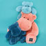 Hip Chic peluche hipopótamo terracota 40 cm HO3100 Histoire d'Ours 3