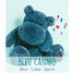 Hip Chic peluche hipopótamo azul 25 cm HO3107 Histoire d'Ours 2