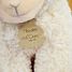Peluche Cordero marfil 20 cm HO3128 Histoire d'Ours 2