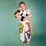 Peluche de dinosaurio magnético 30 cm HO3356 Histoire d'Ours 9