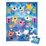 Puzzle Concierto de Rock Unicornios 24 piezas J02544 Janod 2