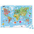 Puzzle gigante Mapa del mundo 300 piezas J02656 Janod 3