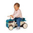 Correpasillos tractor de madera azul J08053 Janod 3
