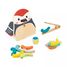 Juego de colores de pájaro carpintero y orugas J08641 Janod 1