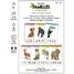 Juego de 7 familias Animales SS-1381 Sentosphère 3