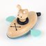 Juguete de baño conejo y canoa EG511182 Egmont Toys 2