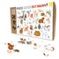 El alfabeto de los animales por Hannah Weeks K306-12 Puzzle Michèle Wilson 2