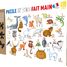 El alfabeto de los animales por Hannah Weeks K306-12 Puzzle Michèle Wilson 1