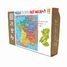 Mapa de las regiones de Francia K80-24 Puzzle Michèle Wilson 1