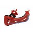 Casco integral rojo S KMHFF03S Kiddimoto 4