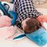 Ballena de peluche mamá y su bebé azul DE74301 Les Déglingos 3