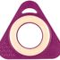 Tri0+ Triángulo sonajero morado EFK-120-000-202 Little Big Things 1