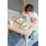Silla escolar, color oliva LD8018 Little Dutch 3