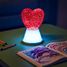 Lámpara de purpurina Magic Glow Corazón LL-GLOWHEART Little L 5