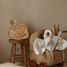 Lámpara cisne madera natural LL050-000 Little Lights 5