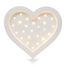 Lámpara corazón blanco LL026-001 Little Lights 1