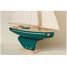 Velero Saint Germain II verde 40cm TI-ST-GERMAIN-VERT-ANGLAIS-40 Maison Tirot 2