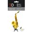 Modelo 3D de papel Saxófono FRI-11568 Fridolin 3