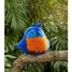 Peluche pájaro Loro Rey 15 cm HO3438 Histoire d'Ours 8