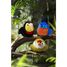 Peluche pájaro Loro Rey 15 cm HO3438 Histoire d'Ours 7