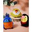 Peluche pájaro Periquito verde 15 cm HO3442 Histoire d'Ours 5