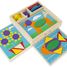 formas bloquea los patrones de aprendizaje MD-10528 Melissa & Doug 1