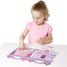 Cuaderno de pegatinas en relieve reposicionables princesas MD-19100 Melissa & Doug 4