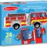 Puzzle del camión de bomberos gigante MD-10436 Melissa & Doug 3