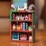 Mini Book Nook La estantería mágica T-CT100 Cartartem 2