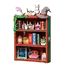 Mini Book Nook La estantería mágica T-CT100 Cartartem 1