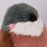Peluche pájaro Gorrión 15 cm HO3441 Histoire d'Ours 3