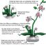 Maceta floral Orquídea 237 piezas C59028W CaDA 5