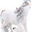 Figura unicornio plateada PA39038-2861 Papo 4