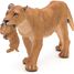 Figura de leona con su cachorro de león PA50043-2909 Papo 4