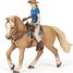 Figura del caballo occidental y su jinete PA-51566 Papo 11