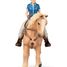 Figura del caballo occidental y su jinete PA-51566 Papo 3