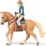 Figura del caballo occidental y su jinete PA-51566 Papo 4