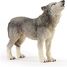 Figura de lobo aullando PA50171-4758 Papo 1