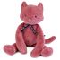 Peluche Gato Méloé 37 cm - Polvo de rosa MA0199 Maïlou Tradition 1
