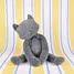 Peluche Gato Méloé 37 cm - Gris MA0261 Maïlou Tradition 2