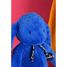 Peluche Conejo Méloé 37 cm - Azul eléctrico MA0325 Maïlou Tradition 2