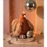 Peluche gallina con huevos dorados 28 cm HO3447 Histoire d'Ours 6