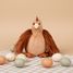 Peluche Gallina marrón rojizo 20 cm HO3444 Histoire d'Ours 4