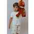 Peluche Zorro Méloé 56 cm MA0198 Maïlou Tradition 2