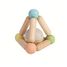 Sonajero triangular en color pastel PT5256 Plan Toys 1