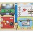 Tablero de cerraduras y pernos MD19540 Melissa & Doug 1