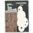 Placa decorativa personalizada - Nube blanco VI-PL44 Vintiun 4