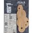 Placa decorativa personalizada - Nube VI-PL43 Vintiun 3